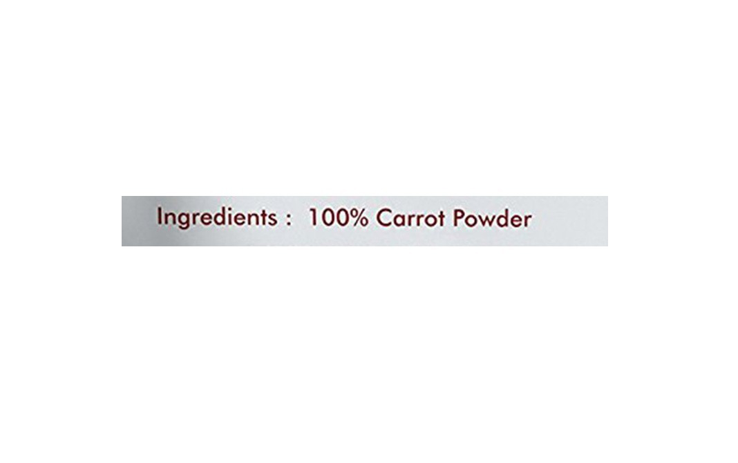 Holy Natural Carrot Powder    Pack  400 grams
